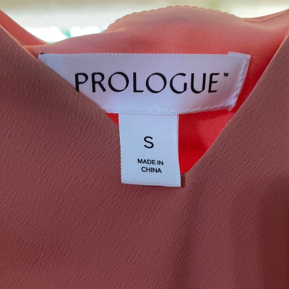 Prologue silky nightgown with drawstring for waist